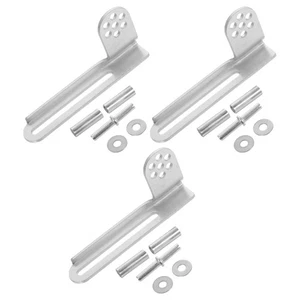 3 Sets Refrigerator Door Repair Parts Hinge Kit Hinges for Doors - Picture 1 of 20