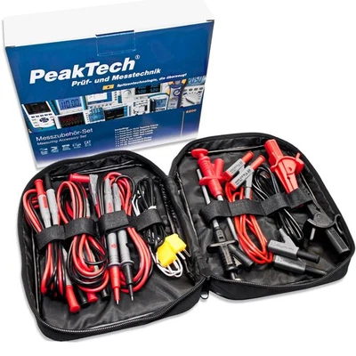 Peak Tech P 8200 - Jeu d'Accessoires de Mesure pour Multimètre Numérique Câbl... - Bild 1 von 4
