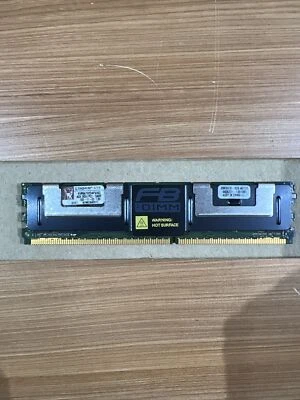 KINGSTON PC2-5300F KVR667D2D4F5/4GI 4GB 2RX4 FB-DIMM SERVER RAM - Image 1 of 4