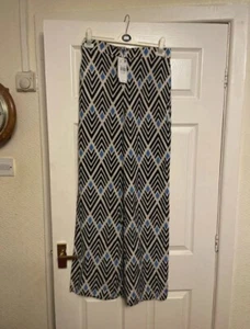 Mango Ladies Wide Leg Trousers - Picture 1 of 4
