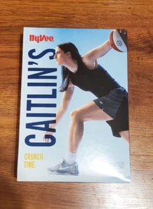 Ungeöffnete Box Neu Caitlin Clark Caitlin's Crunch Time Sammlerstück Müsli Hy-Vee - Bild 1 von 1