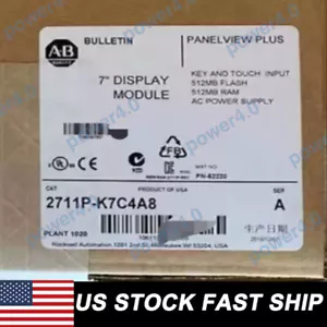 AB 2711P-K7C4A8 Allen Bradley PanelView Plus Terminal 2711P K7C4A8 Free Shipping - Picture 1 of 2