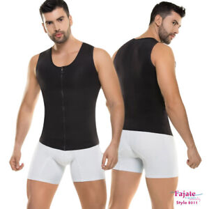 Faja Para Hombre Ultra Sweat Thermal Athletic Muscle Shirt Dual Compression Vest