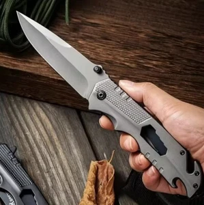 MODELO 01 - CUCHILLO DE MONTAÑISMO - SUPERVIVENCIA - 575NAT - Imagen 1 de 3