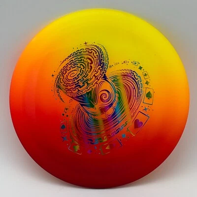 Discmania NEO Essence 173 dyed disc golf driver Sunburst mad gradient dye Skeet - Image 1 of 4