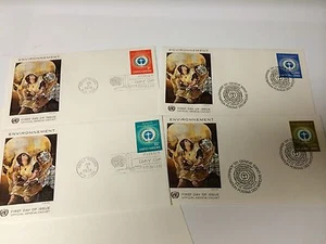 UN Geneva - 1972 Environment - 4 FDCs - Excellent Condition - Picture 1 of 2