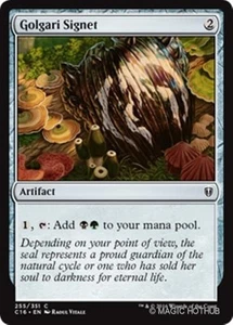 MTG - GOLGARI SIGNET - Commander 2016 (C) - Picture 1 of 1