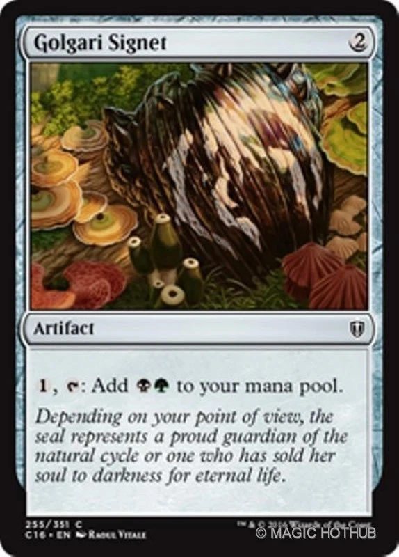 MTG - GOLGARI SIGNET - Commander 2016 (C) - Image 1 of 1
