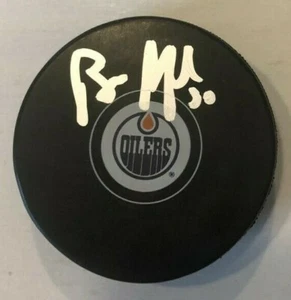 BILL RANFORD SIGNED EDMONTON OILERS HOCKEY PUCK W/ CASE COA - Picture 1 of 1