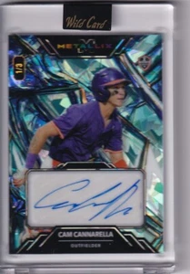 Cam Cannarella 2024 Wild Card Metallix Encased Auto Clemson 1/3 - Picture 1 of 2