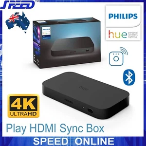 Philips Hue Play HDMI Sync Box - 4K Ultra HD - with Bluetooth - WiFi App Control - Picture 1 of 21