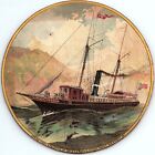 1880S Dr G.G. Green's Steam Yacht Round Ad Trade Card 40-190