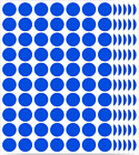1400 PCS Blue Circle Dot Stickers 3/4" round Color Coding Label Stickers