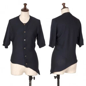 COMME des GARCONS Asymmetry Bias Knit Cardigan Size M(K-126790) - Picture 1 of 12