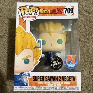Funko Pop! Animación: DragonBall Z - Super Saiyan 2 Vegeta (Chase) GITD #709 - Imagen 1 de 6