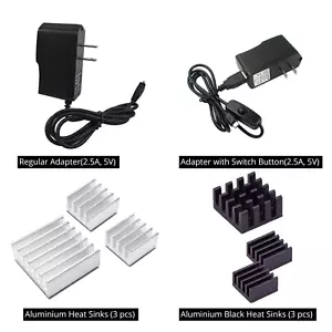 Raspberry Pi 3, 2. (B+ (Plus) und Modell B. Netzteiladapter ~ 2,5 A, 5 V. - Bild 1 von 5