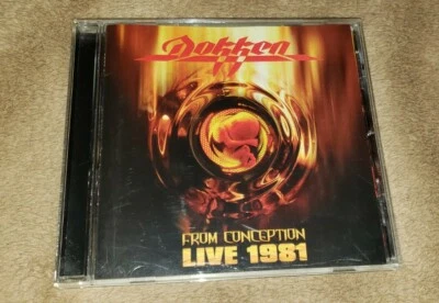 DOKKEN cd FROM CONCEPTION LIVE 1981 - Image 1 of 4