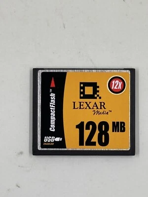 Lexar 128 MB 12x - CompactFlash I Card - (CF128-12-251) - Image 1 of 2