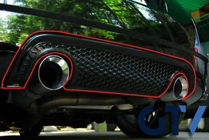 AUDI TT 8N MK1 Rear Bumper Lower Honeycomb Diffuser 8N0807421F3FZ NO🇺🇸DUTIES - Picture 1 of 5
