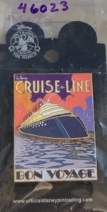 DCL Disney Cruise Line 2006 Vintage Travel Poster PIN (Bon Voyage) - PP #46023 - Picture 1 of 1