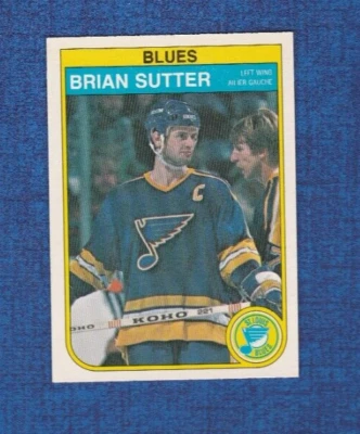 1982-83 OPC O-pee-chee Hockey # 311 Brian Sutter - Image 1 of 2