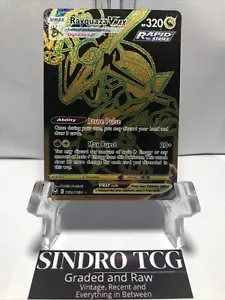 Pokemon Rayquaza VMAX TG29 Silver Tempest Trainer Gallery Full Art Holo NM - Picture 1 of 3