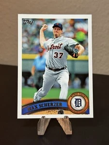 2011 Topps #33 Max Scherzer - Detroit Tigers - Picture 1 of 2