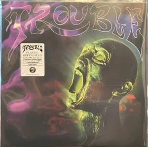TROUBLE - Plastic Green Head LP DMM REMASTERED Doom Metal Record NEW Black Vinyl - Picture 1 of 2