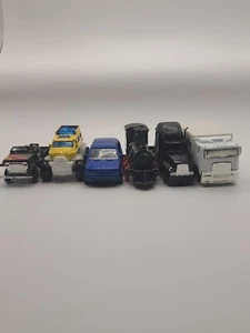 LOT OF (6)  train, summer marz karz, matchbox #2104 mbx explores , semi truck .. - Picture 1 of 20