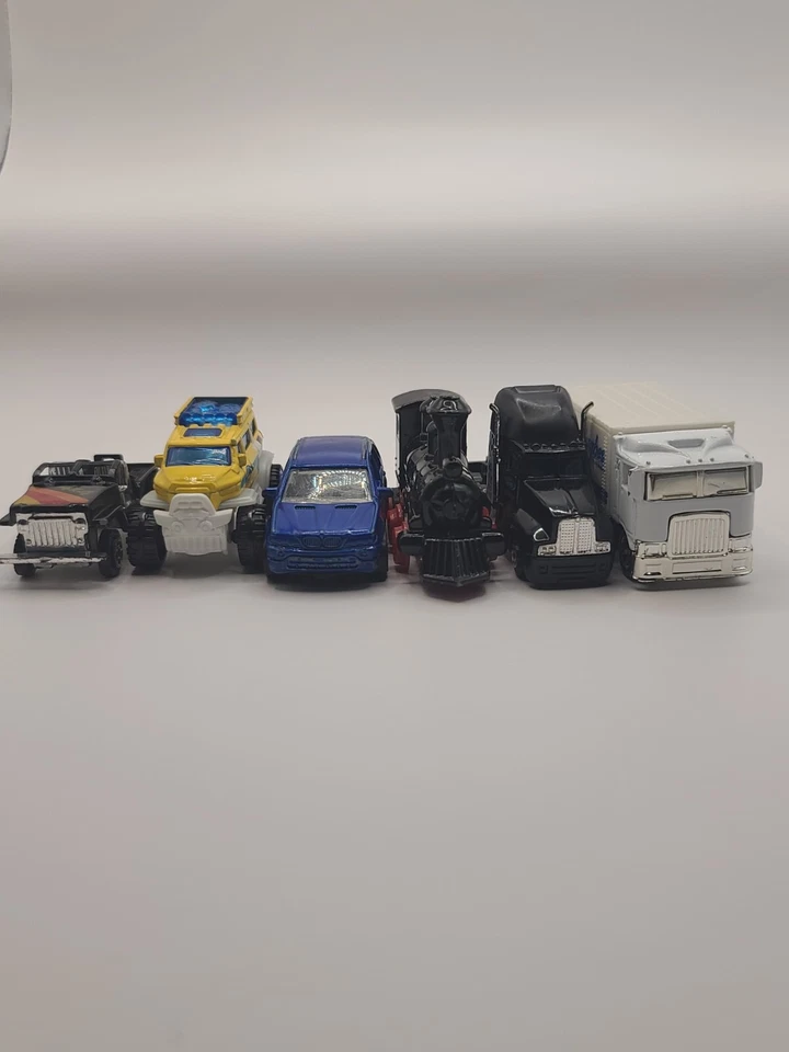 LOT OF (6)  train, summer marz karz, matchbox #2104 mbx explores , semi truck .. - Image 1 of 4