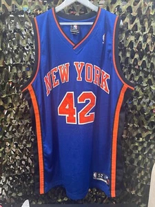 Vintage Reebok New York Knicks David Lee Authentic Jersey sz 52 - Picture 1 of 6