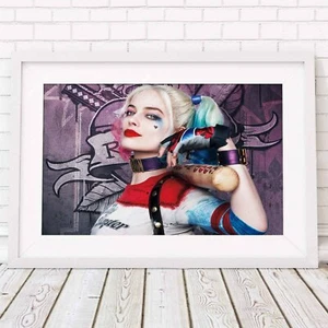 HARLEY QUINN - DC Comics Poster Picture Print Sizes A5 to A0 **FREE DELIVERY** - Bild 1 von 14