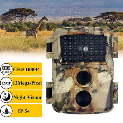 12MP 1080P Wildlife Trail Camera Bluetooth WiFi Game Hunting Cam Night Vision • 24.88£