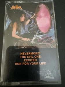 Hellion ‎– Postcards From The Asylum (Cassette, 1988) Out Of Print! Free Shippin - Picture 1 of 6