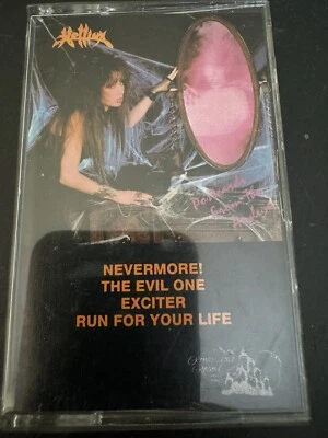 Hellion ‎– Postcards From The Asylum (Cassette, 1988) Out Of Print! Free Shippin - Image 1 of 4