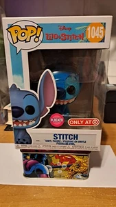 Funko Pop! Vinyl: Disney - Stitch (Flocked) - Target (Exclusive) #1051 - Picture 1 of 7