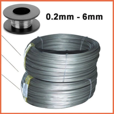 Highly Pure Titanium Wire Diameter 0.2mm - 6mm Various Length Ti TA2 Metal Wires - image 1 of 4