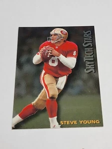 1994 Skybox Football Steve Young SkyTech Stars Insert #ST-29 HOF NM-MT - Picture 1 of 2