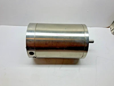 Leeson CZ6T17VC30A Washguard Stainless Steel Motor 3PH 1/2HP 208/230v 460/380v - Image 1 of 4