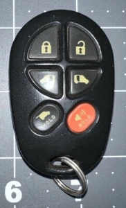 2004-2018 TOYOTA SIENNA / OEM REMOTE KEYLESS ENTRY KEY FOB GQ43VT20T / 6 BUTTON - Picture 1 of 2