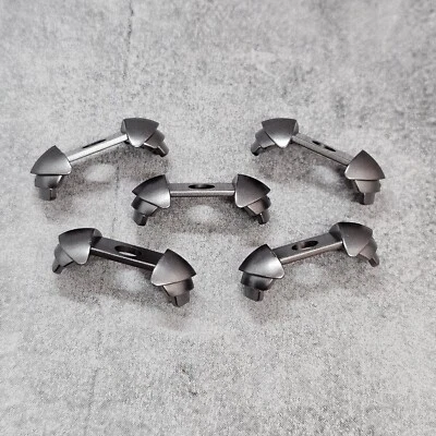 Металлические серые наплечные доспехи аксессуары для минифигурок Gt6gsa23 упаковка 5 шт. - Изображение 1 из 2