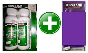 Kirkland Extra Strength Muscle & Back Pain + Platinum relief - 260 tabs total - Picture 1 of 1