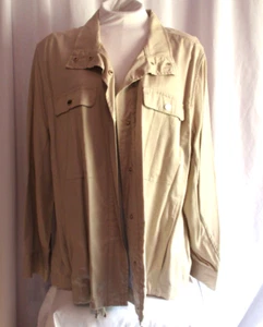 Tommy Hilfiger Lightweight Tan Coat Womens Sz 1X - Picture 1 of 7