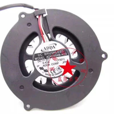 1PCS ADDA AD4505HB-H03 Dell Inspiron 1100 5100 5110 5150 cooling Fan 5V 0.42A - Image 1 of 2