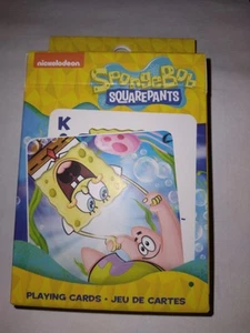 Nickelodeon Bob Esponja Pantalones Cuadrados Tarjetas Go Fish Crazy 8s Rummy - Imagen 1 de 6