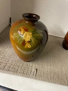 Jarrón antiguo firmado Roseville Rozane de 9" de 1905 - Imagen 1 de 1