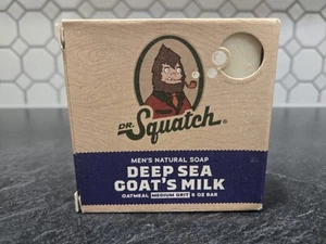 Dr. Squatch Mens Natural Soap Deep Sea Goats Milk Bar 5oz - Picture 1 of 6