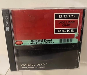 Grateful Dead Dick's Picks CD Volume 1 - GDCD 40182 -  2 Disc CD - Imagen 1 de 4