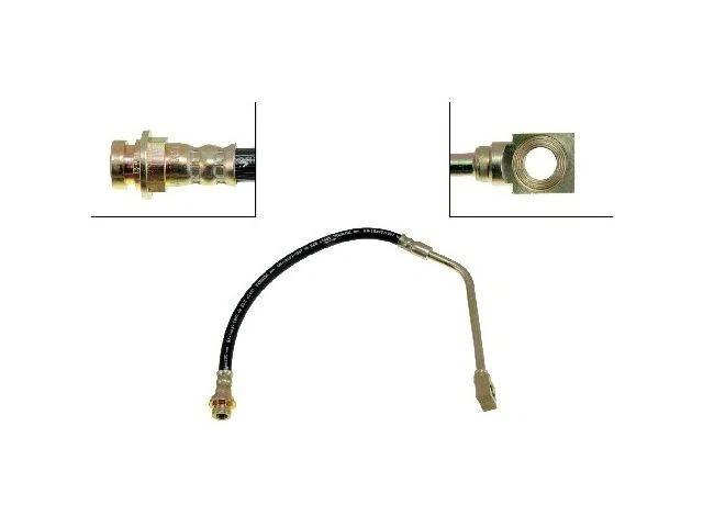 Manguera de freno delantera izquierda para 1988-1999 GMC K1500 GASOLINA 1996 1990 1989 1992 SP995BW Foto 1 de 1