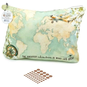 49 And Market Essentials Project Tote W/ Enamel Dots - Wanderlust Explorer - Imagen 1 de 1